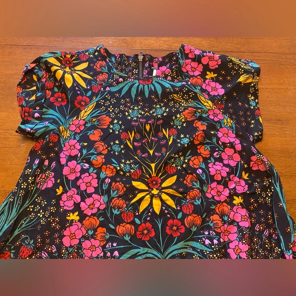Free People Strawberry Fields Mini Dress